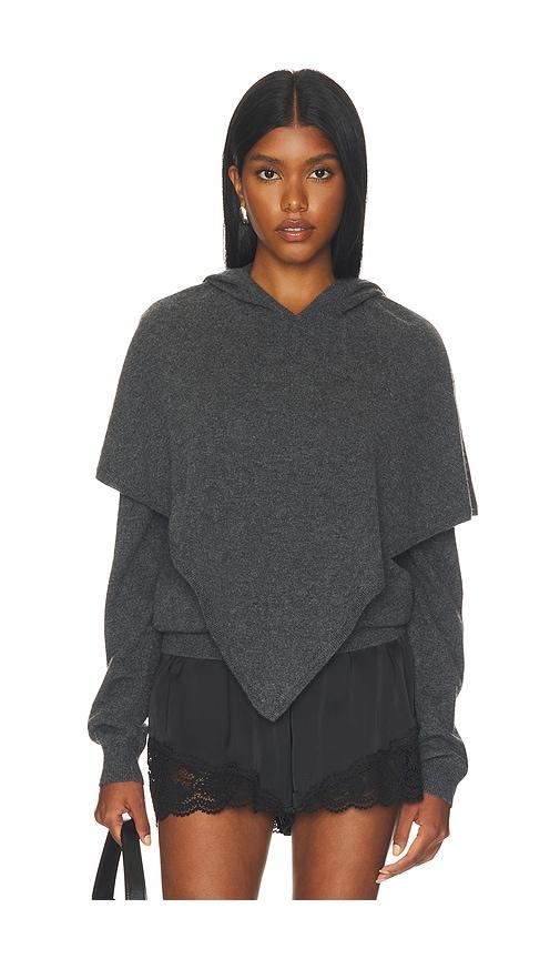 sandy liang barrow sweater in grey. - size l (also in m, s, xs)