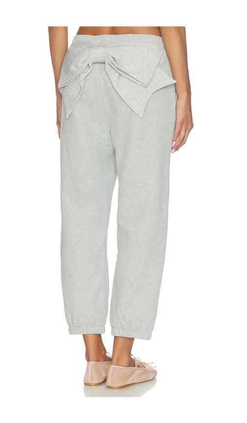 sandy liang dimple sweatpant in grey. - size l (also in m, s, xs)