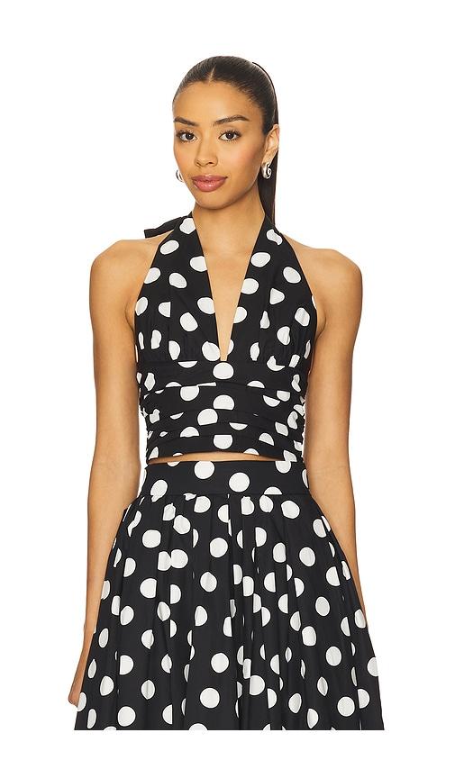 sans faff carlo halter top in black. - size m (also in s)