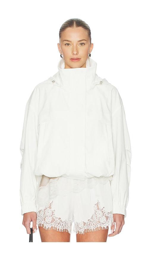 sans faff coastal jacket in white. - size m (also in s)