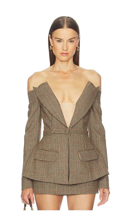 sans faff delaney blazer in grey. - size m (also in xs, s)