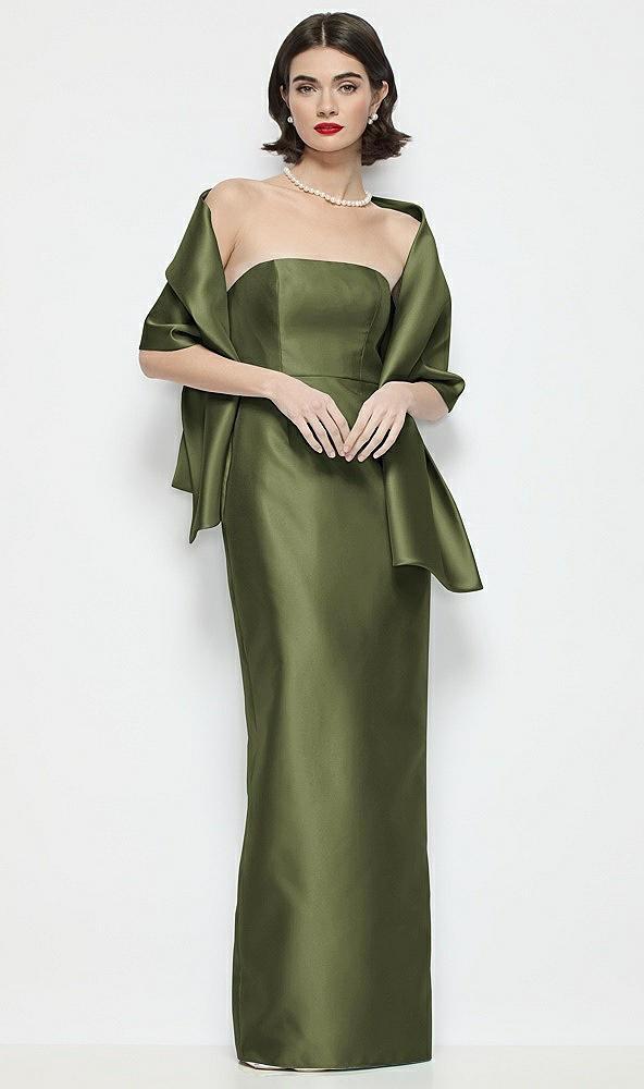 satin wrap stole