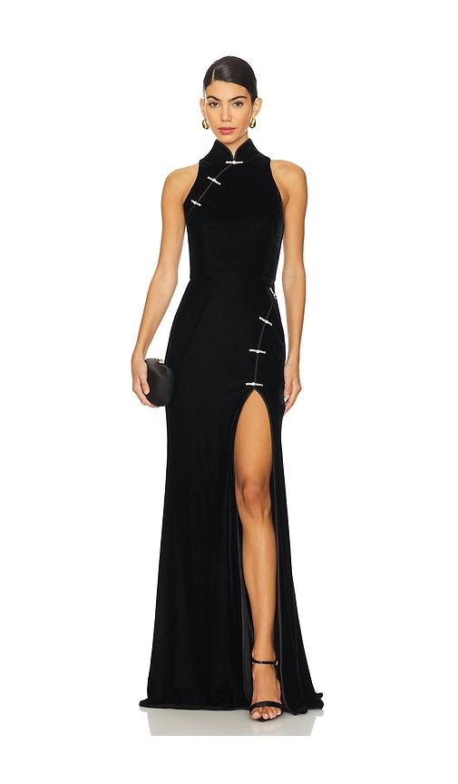 sau lee ariana gown in black. - size 0 (also in 2, 00, 4)