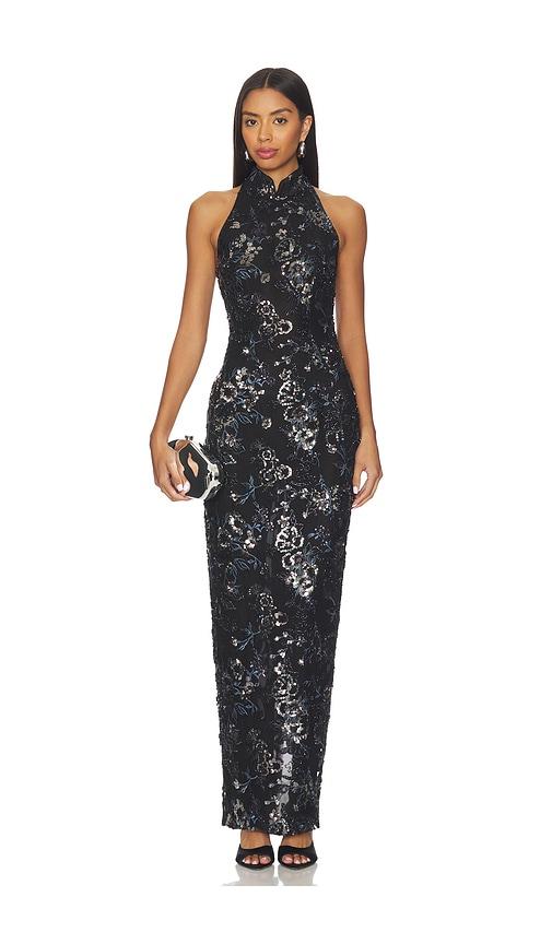 sau lee arielle dress in black. - size 2 (also in 6)