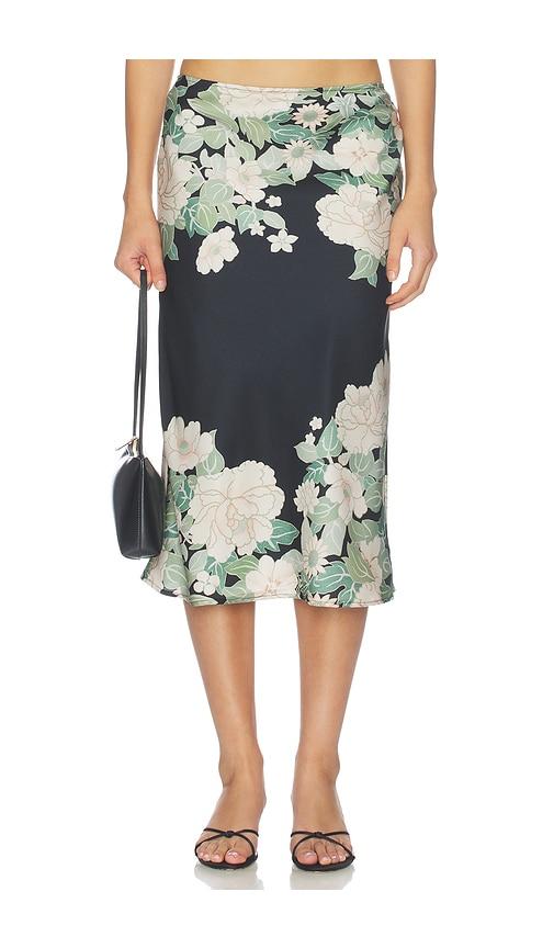 sau lee dara midi skirt in black. - size 0 (also in 10, 4, 6)