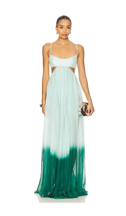 sau lee gia dress in green. - size 4 (also in 6, 8)