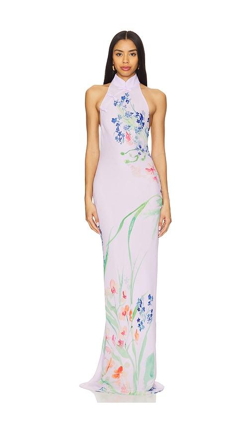 sau lee gillian dress in lavender. - size 0 (also in 2, 00, 4, 6, 10)