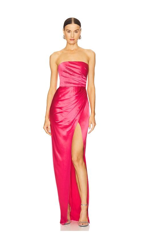 sau lee priyanka dress in fuchsia. - size 0 (also in 2, 4, 6, 8)