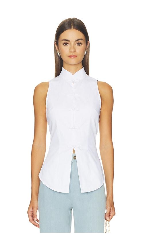 sau lee rhoda top in white. - size 0 (also in 2, 4)
