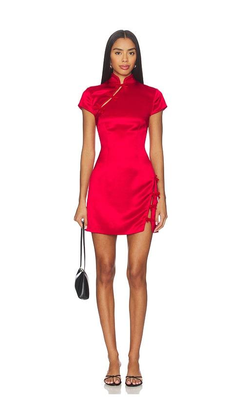 sau lee tina dress in red. - size 0 (also in 2, 4, 6, 8, 10)