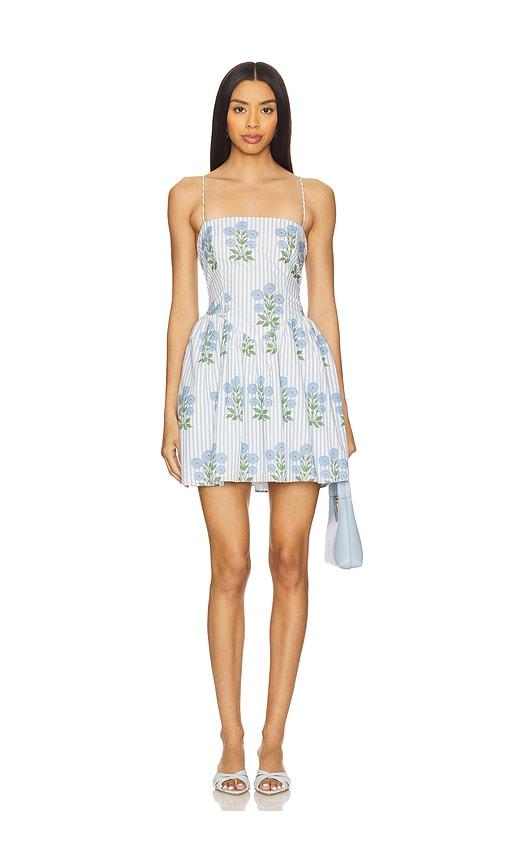 saylor fara dress in blue. - size l (also in m)