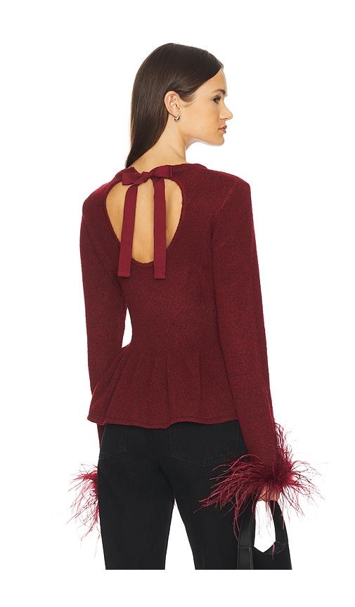 saylor jovi sweater in red. - size s (also in xs)