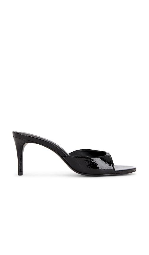 schutz arlette mule in black. - size 10 (also in 6, 6.5, 7, 7.5, 8, 8.5, 9, 9.5)