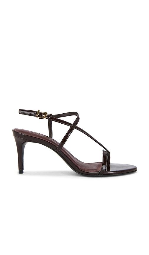 schutz azure mid sandal in brown. - size 10 (also in 6, 6.5, 7.5, 8, 8.5, 9.5)
