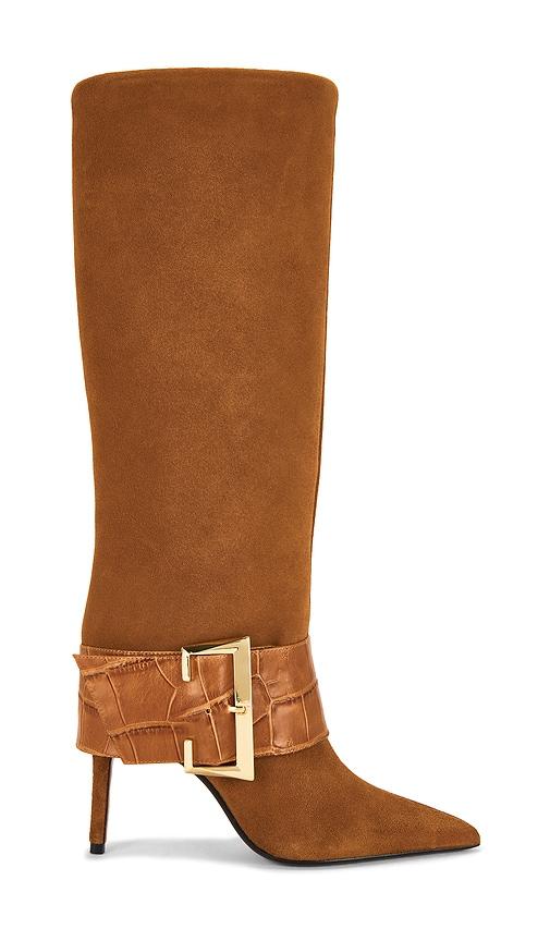 schutz beatrix boot in brown. - size 10 (also in 6, 9)