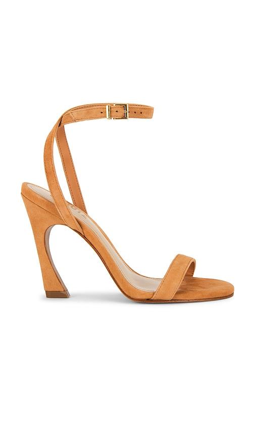 schutz cadey-lee curve lace sandal in brown. - size 10 (also in 6.5, 7, 7.5, 8, 8.5, 9, 9.5)