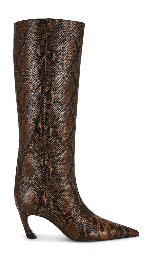 schutz lexi mid boot in brown. - size 10 (also in 6, 6.5, 7, 7.5, 8, 8.5, 9, 9.5)