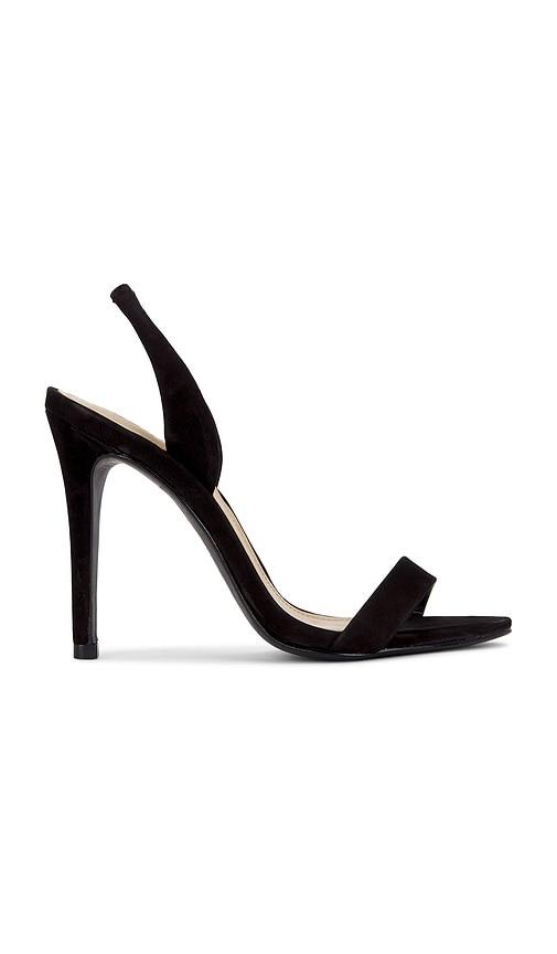 schutz luriane heel in black. - size 10 (also in 6, 7.5, 8.5, 9.5)