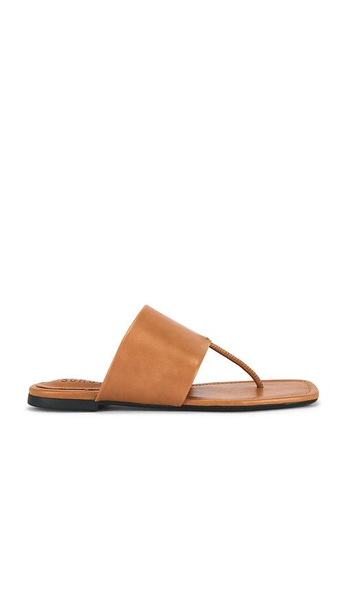 schutz martha flat in brown. - size 6 (also in 7.5, 8)