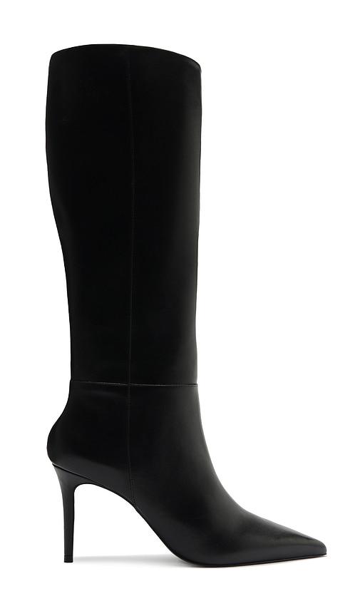 schutz mikki up boot in black. - size 10 (also in 7.5, 9, 9.5)