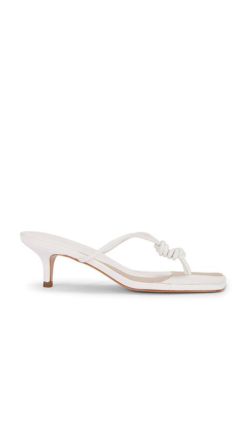 schutz poppy sandal in white. - size 10 (also in 6, 6.5, 7, 7.5, 8, 8.5, 9, 9.5)