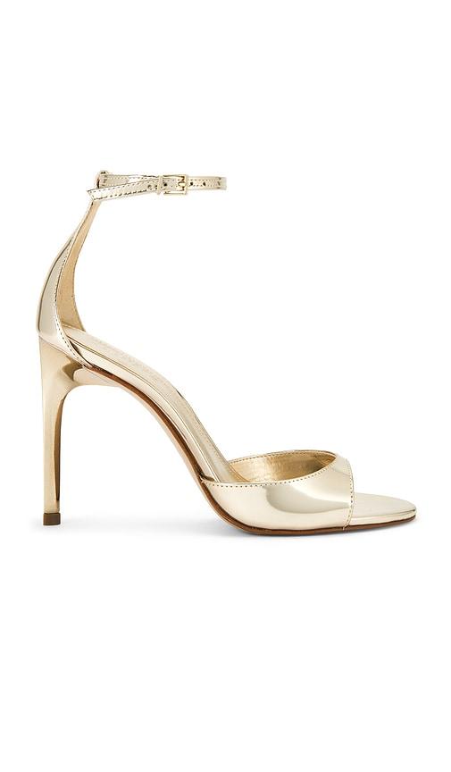 schutz scarlett sandal in metallic gold. - size 10 (also in 6, 6.5, 7, 7.5, 8, 8.5, 9, 9.5)