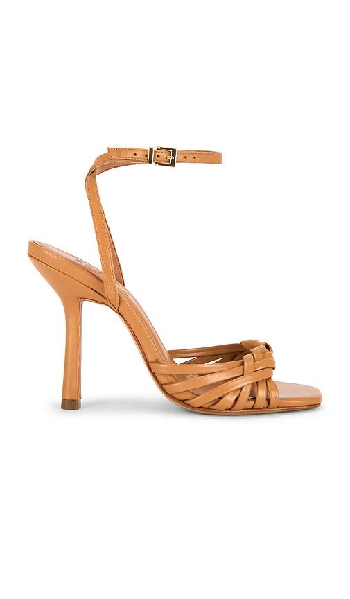 schutz tara sandal in brown. - size 10 (also in 8, 8.5)