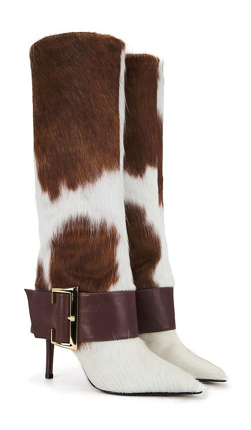 schutz x revolve beatrix boot in white. - size 6 (also in 7.5)