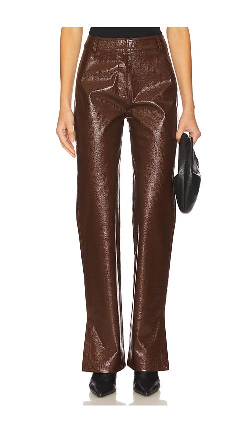 selmacilek brune pant in brown. - size l (also in s, m)
