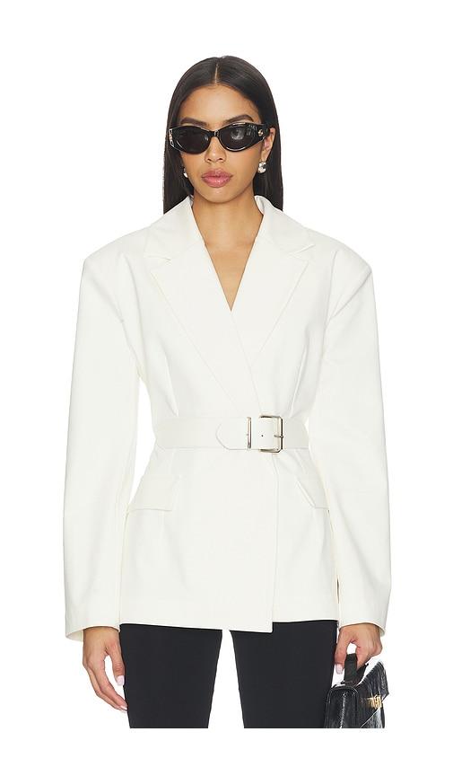 selmacilek daylight blazer jacket in white. - size s (also in xs)