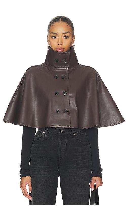 selmacilek mirel jacket in brown. - size m (also in s)