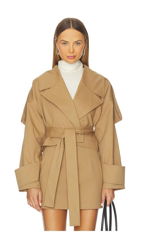 selmacilek nayla jacket in beige. - size l (also in s, xs)