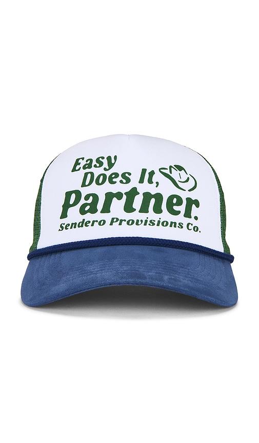 sendero provisions co. easy does it cap in army,blue.