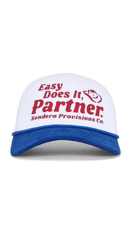 sendero provisions co. easy does it cap in white.