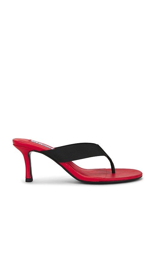 senso frida sandal in red,black. - size 35 (also in 39)