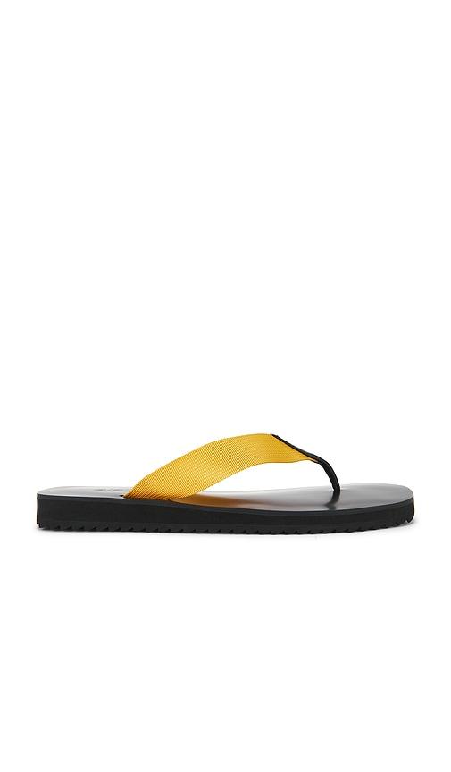 senso xylon flip flop in yellow. - size 35 (also in 37, 38)