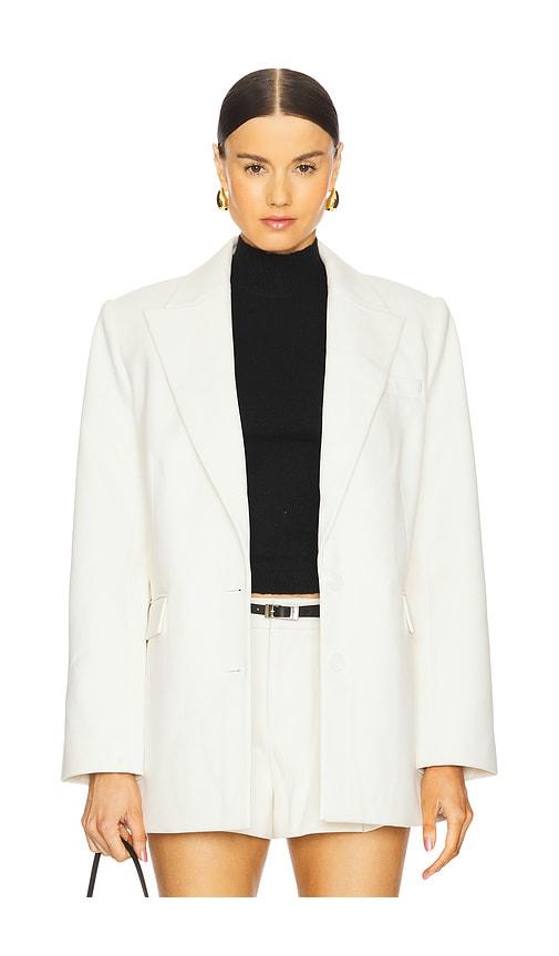 seroya acadia blazer in cream. - size l (also in xs)