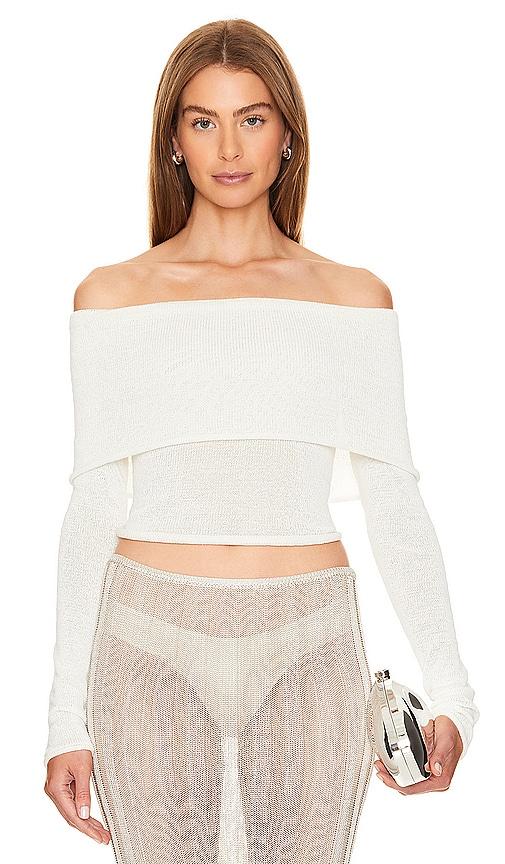 seroya besty top in white. - size l (also in m, s, xl)
