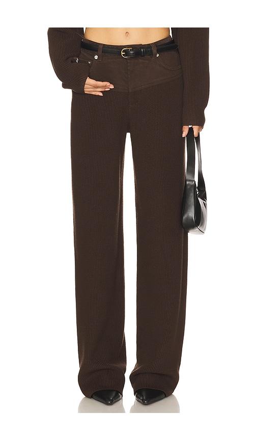 seroya chani pant in brown. - size l (also in xxs, xs, s, m, xl)