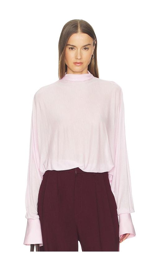 seroya hawkes bodysuit in rose. - size m (also in xs)