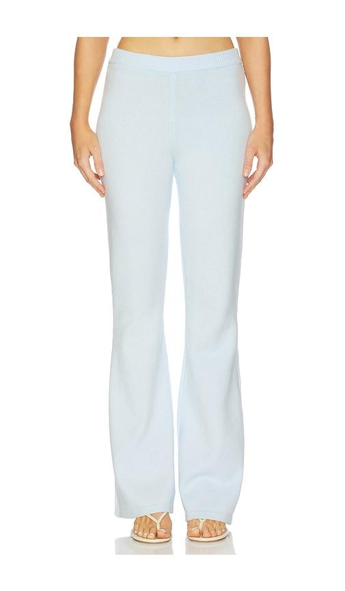seroya katia pant in baby blue. - size l (also in xs, s, m, xl)