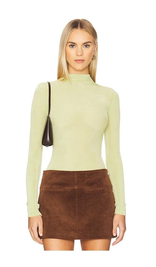 seroya lilia top in green. - size l (also in xs, xxs)