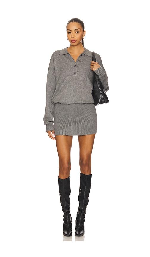 seroya lily dress in light grey. - size l (also in s, m)