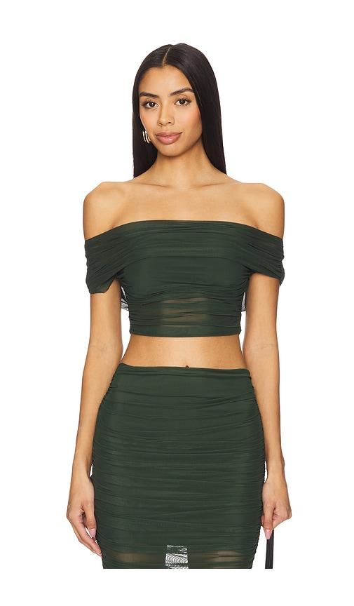seroya marsh top in green. - size xs (also in xxs)