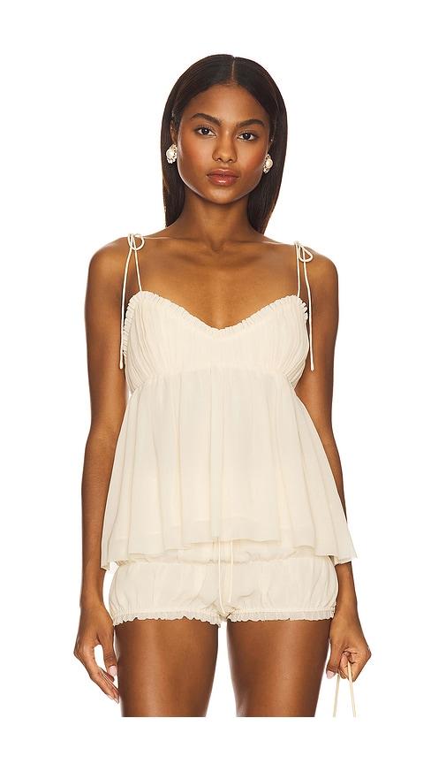 seroya maven top in cream. - size l (also in s, m, xl)