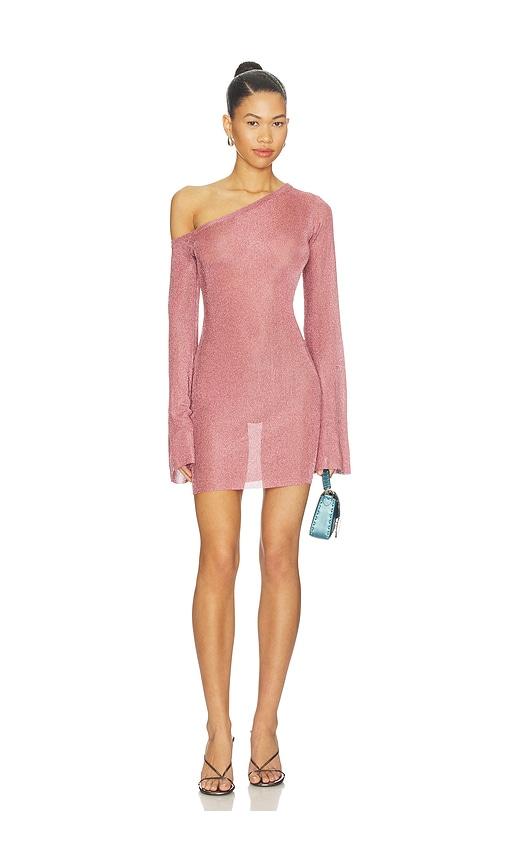 seroya saddler dress in pink. - size m (also in xs, s, xl)