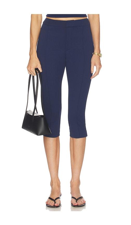 seroya samra capri pant in navy. - size m (also in xxs, xs, s, xl)