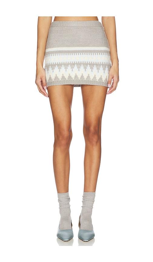 seroya sierra mini skirt in blue. - size m (also in s, xl, xs)