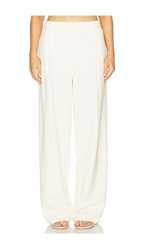 seroya sonya pant in cream. - size l (also in xs, s, m)