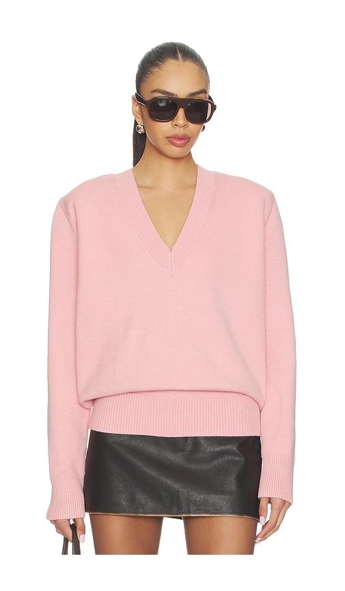 seroya sylvie sweater in pink. - size s (also in xs)